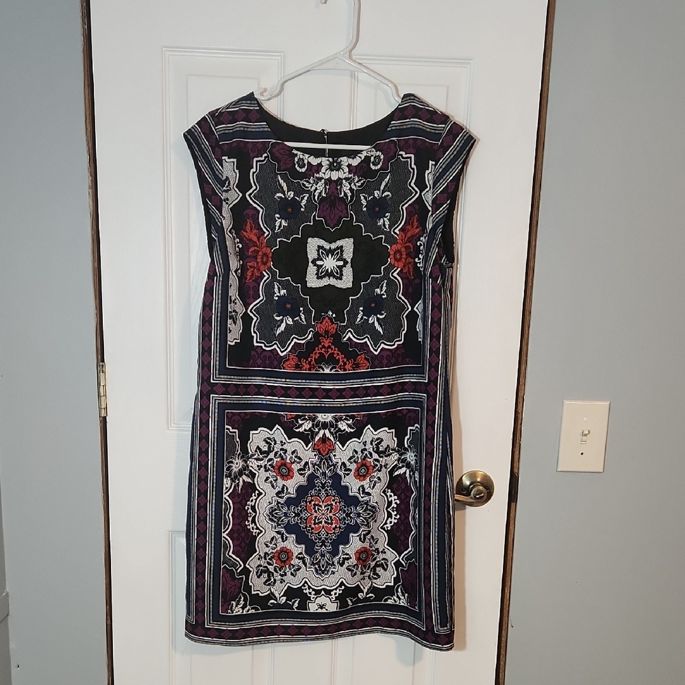 Banana Republic Multicolor Patterned Mini Dress - image 1